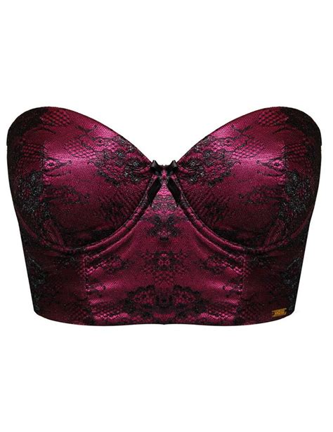 longline strapless bra low back